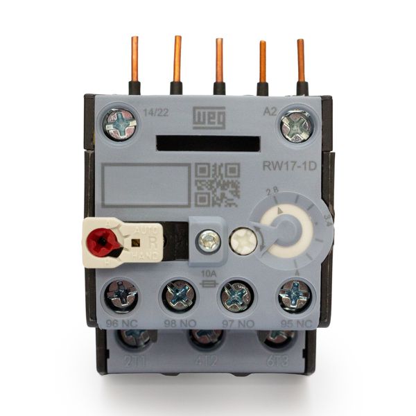 Rele De Sobrecarga Mini 2.8-4a Weg Rw17-1d3-d012