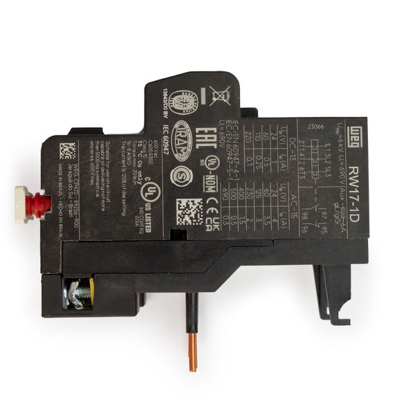 Rele De Sobrecarga Mini 2.8-4a Weg Rw17-1d3-d012