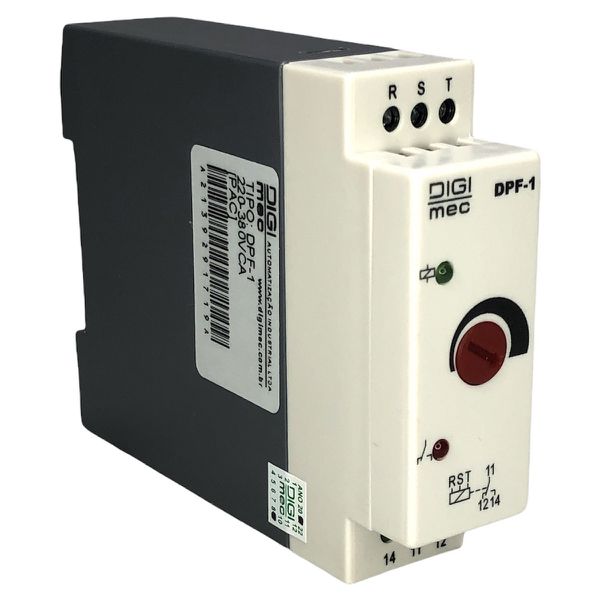 Rele Falta De Fase 220-380Vca 50-60Hz S/ Neutro Digimec DPF1