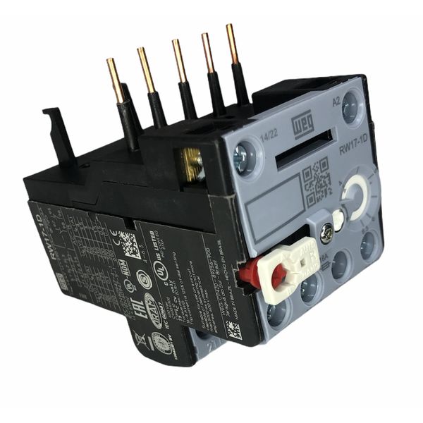 Rele De Sobrecarga Mini 4-6.3a Weg Rw17-1d3-d063