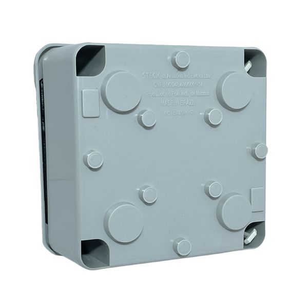 Caixa Plastica Passagem Derivação 102x102x55mm Steck SSX111