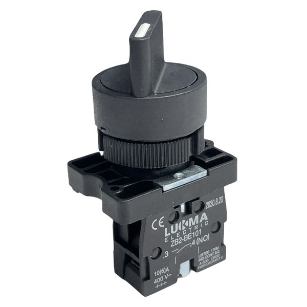 Botão Comutador 2 Posição Fixa 22mm 1na LK2ED21 Lukma 