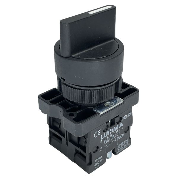 Botão Comutador 3 Posição Fixa 22mm 2na LK2ED33 Lukma 