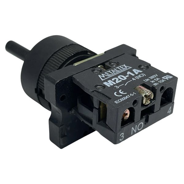 Botão Comutador 2 Posição Mola 22mm 1na LK2ED41 Lukma