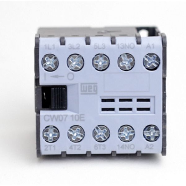 Mini Contator Tripolar 7a 110vca 1na Weg Cw07-10-30-110