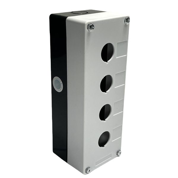 Caixa Plastica Para Botão 22mm 4 Furos Vazia Lukma CPB422