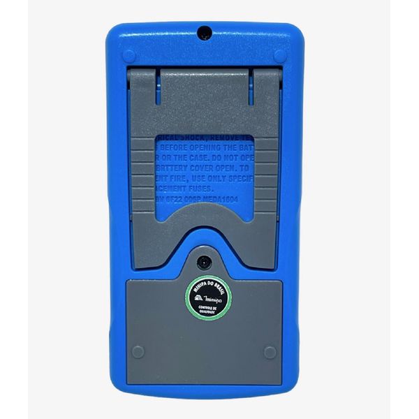 Multimetro Digital Minipa ET1002 600Vca/Vcc Display LCD 