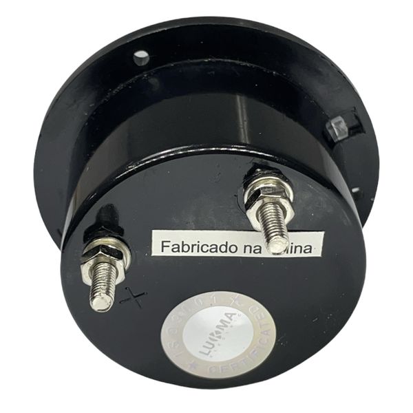 Amperímetro Analógico 0-30A Redondo 52mm Lukma