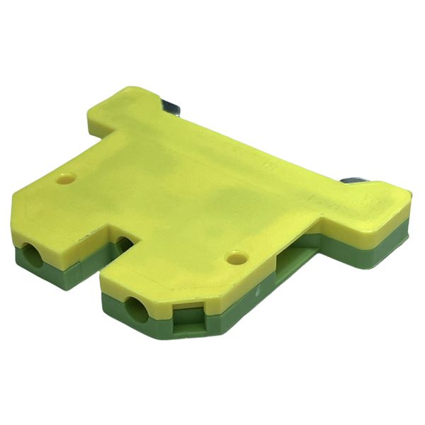 Conector Borne Terra 4mm Verde/Amarelo BT4 Lukma