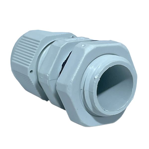 Prensa Cabo Nylon Rosca PG M16x1,5mm Longa IP67 Cinza Steck