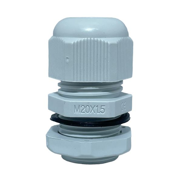 Prensa Cabo Nylon Rosca Pg M20x1,5mm Longa Ip67 Cinza Steck