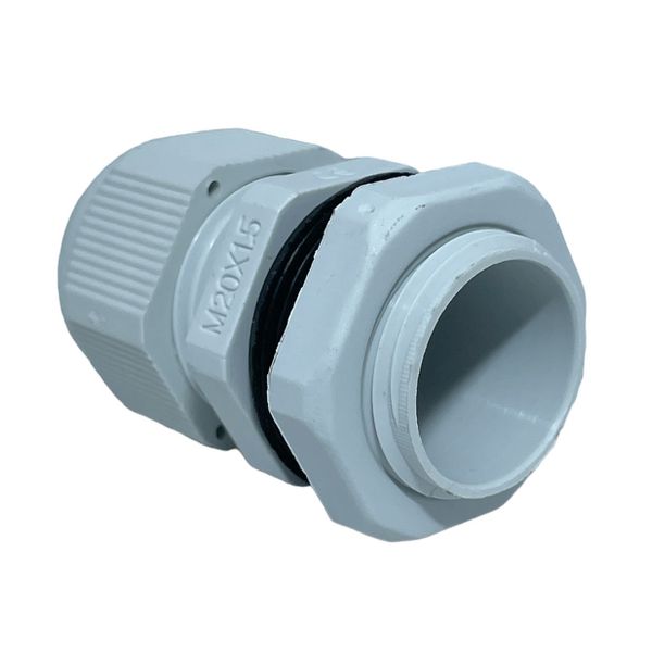 Prensa Cabo Nylon Rosca Pg M20x1,5mm Longa Ip67 Cinza Steck