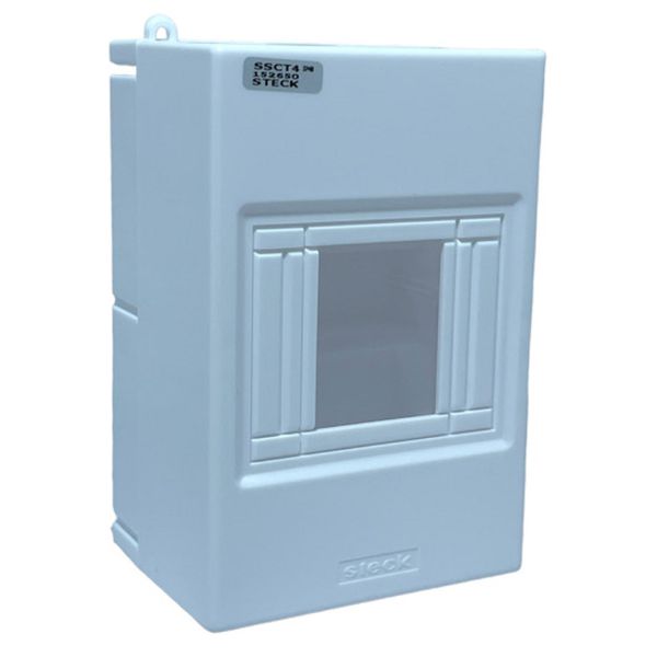 Quadro De Distribuição Sobrepor 1x4 Opaco Steck SSCT4 