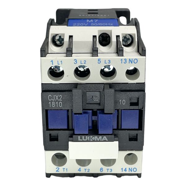 Contator Tripolar Lukma 18A 220Vca 1NA CJX21810 50/60Hz