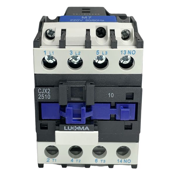 Contator Tripolar Lukma 25A 220Vca 1NA CJX22510 50/60Hz