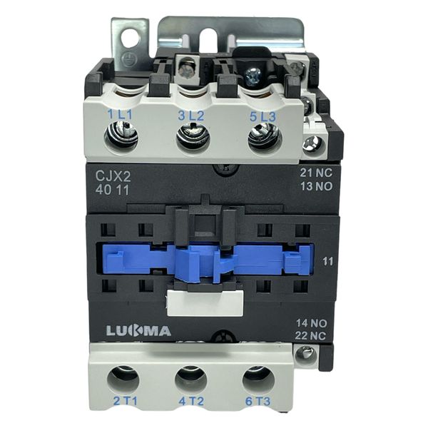 Contator Tripolar Lukma 40A 220Vca 1NA+1NF CJX24011 50/60Hz