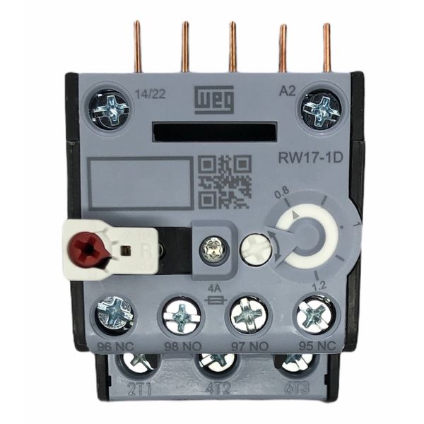 Rele De Sobrecarga 0.8-1.2a Weg Rw17-1d3-d012 Mini
