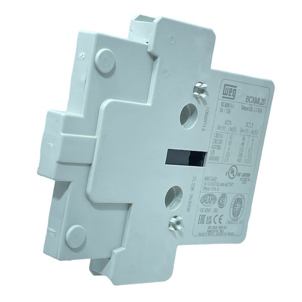 Bloco De Contato Lateral 2NA P/ Contator Weg CWM