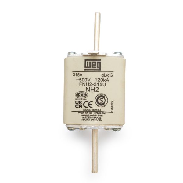 Fusivel NH Weg 315A Com Retardo Classe gL/gG FNH2-315U