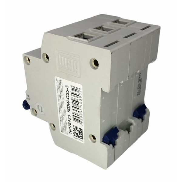 Disjuntor Tripolar Weg 25a Curva C 3KA Mdw-c25-3