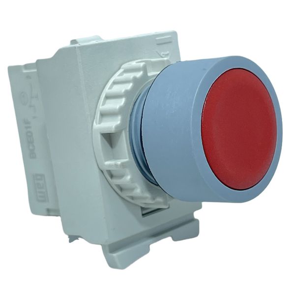 Botão De Pulso Faceado Vermelho 22mm 1na Weg Cew-bfm1