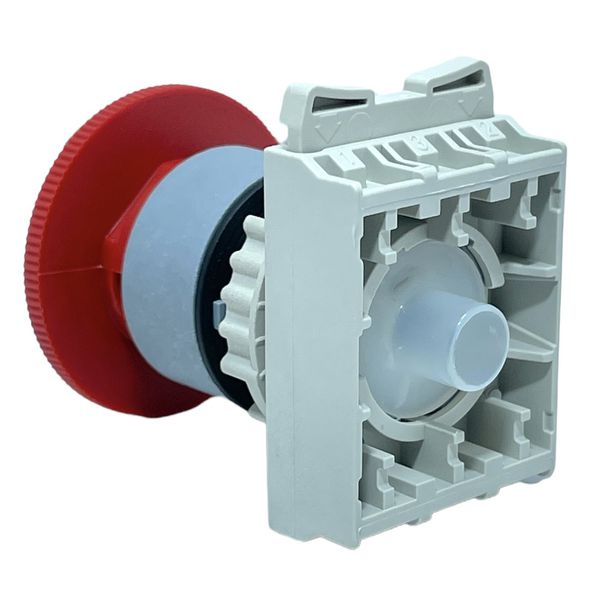 Botão Cogumelo Soco Vermelho (trava/gira Solta) 22mm 1nf Weg