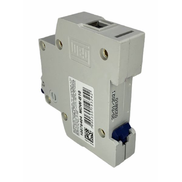 Disjuntor Unipolar Weg Din 10a Curva B 3KA MDW-B10