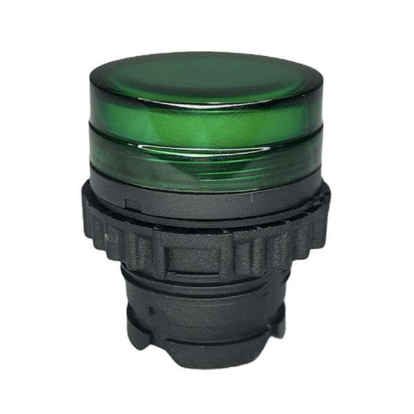 Frontal Sinaleiro Weg 22mm Verde S/ Flange Csw-sd2