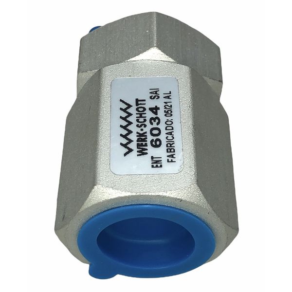Valvula Pneumatica De Retenção Mola 3/4 Werk Schott 6034