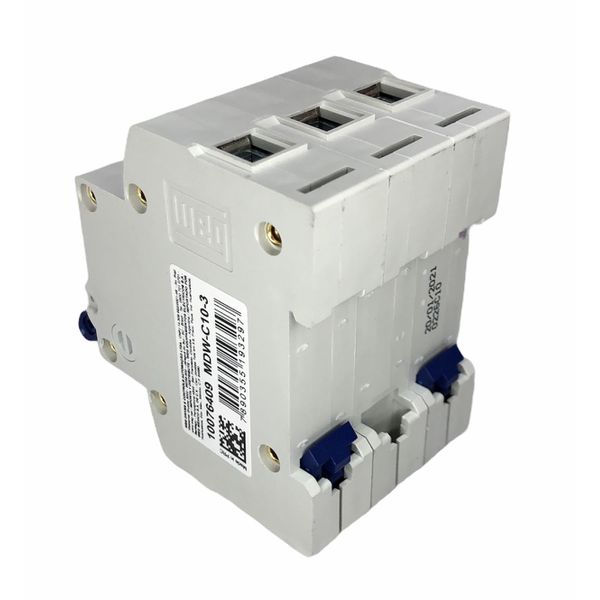 Disjuntor Tripolar Weg Din 10a Curva C 3KA MDW-C10-3