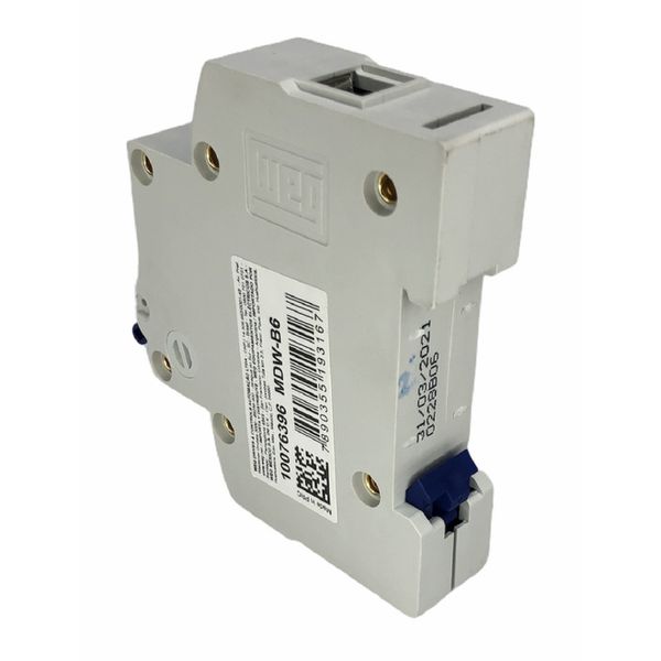 Disjuntor Unipolar Weg Din 6a Curva B 3KA MDW-B6