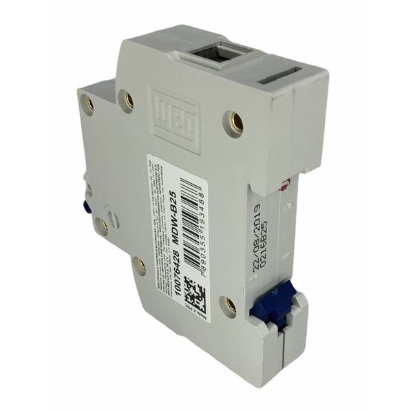 Disjuntor Unipolar Weg Din 25a 3ka Curva B MDW-B25