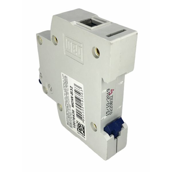 Disjuntor Unipolar Weg Din 32a 3ka Curva B MDW-B32