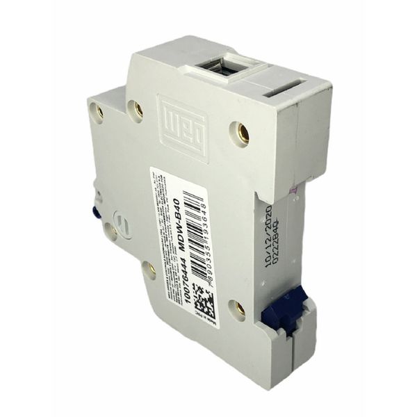 Disjuntor Unipolar Weg Din 40a 3ka Curva B MDW-B40