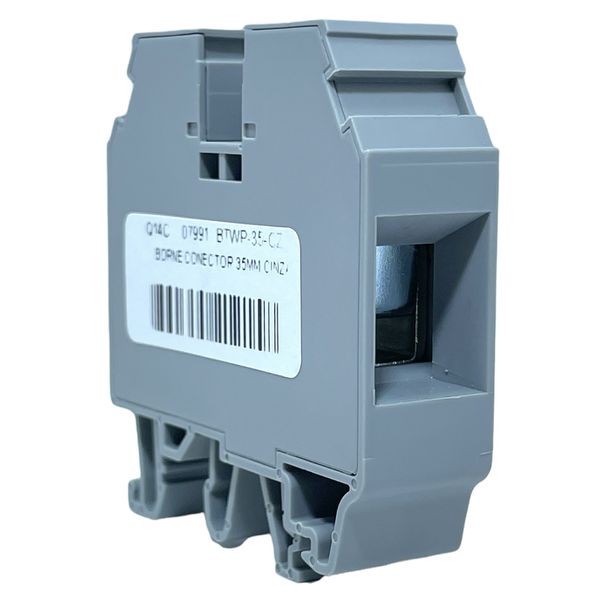 Borne Sak Conector 35mm Cinza Tipo Parafuso Weg Btwp-35-cz