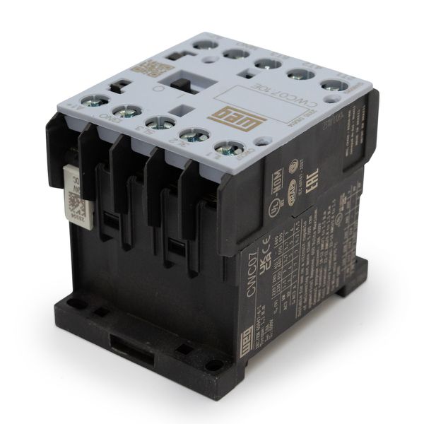 Contator Mini 7a Weg Cwc07 3p 24vcc 1na