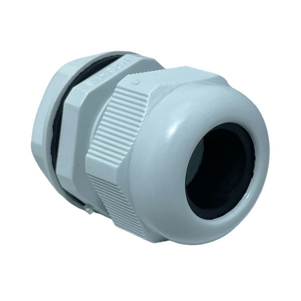 Prensa Cabo Nylon Rosca Pg M25x1,5mm Longa Ip67 Cinza Steck