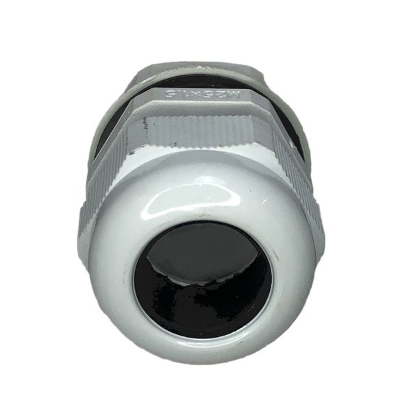 Prensa Cabo Nylon Rosca Pg M25x1,5mm Longa Ip67 Cinza Steck