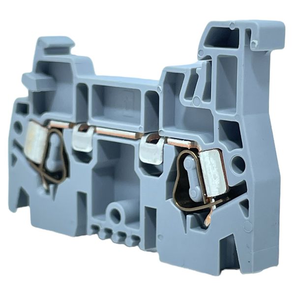 Borne Sak Conector 4mm Cinza Tipo Mola Weg Btwm-4-cz