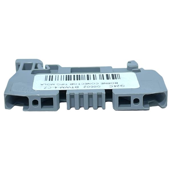 Borne Sak Conector 4mm Cinza Tipo Mola Weg Btwm-4-cz