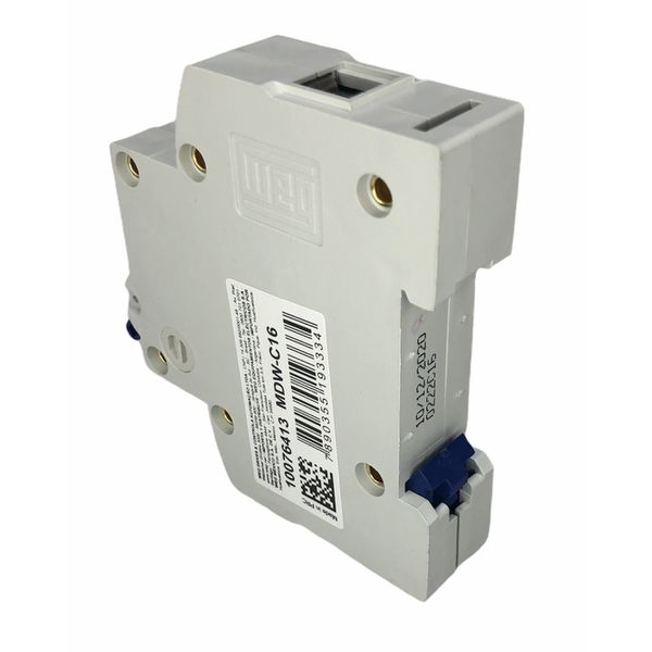 Disjuntor Unipolar Weg Din 16a 3ka Curva C MDW-C16