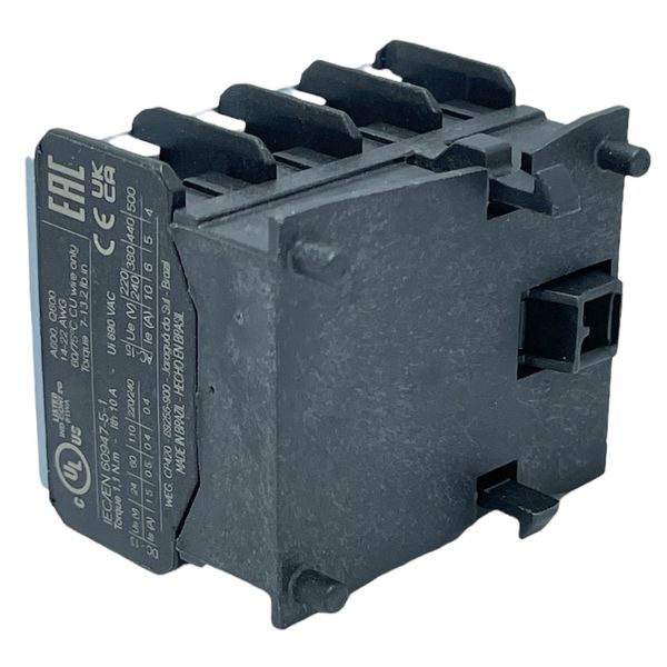 Bloco Contato Auxiliar Weg 1NA+1NF P/ Contator CWC07-16 Tripolar