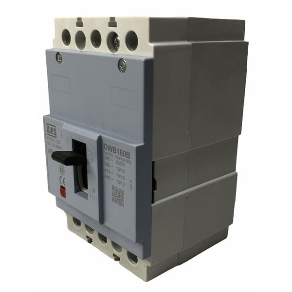 Disjuntor Caixa Moldada 80a Weg Dwb160b80-3dx (25ka 220v)