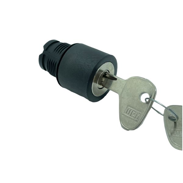 Frontal Comutador Chave Yale 3 Pos. Ret. Mola Weg 22mm S/ Fl