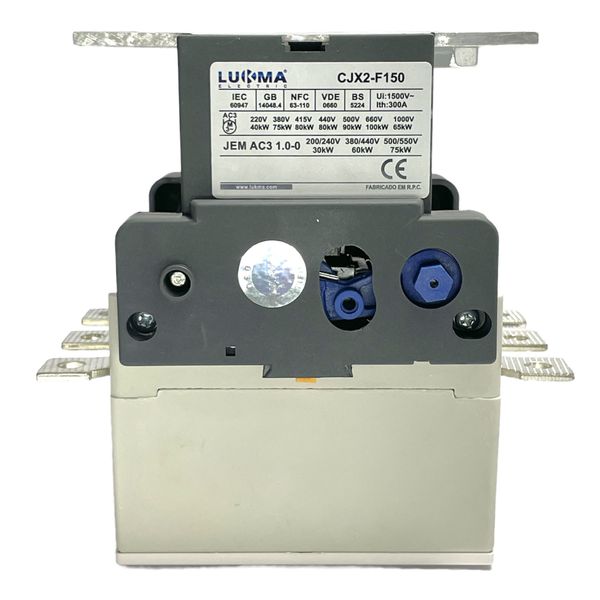 Contator Tripolar Lukma 150A 220Vca CJX2-F150 50/60Hz