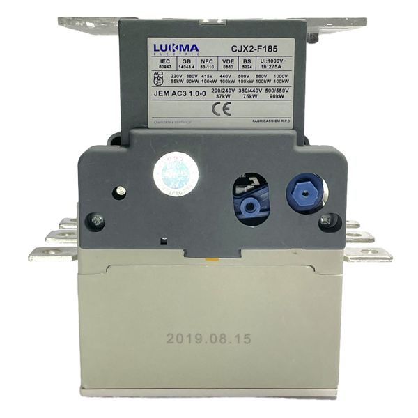 Contator Tripolar Lukma 185A 220Vca CJX2-F185 50/60Hz