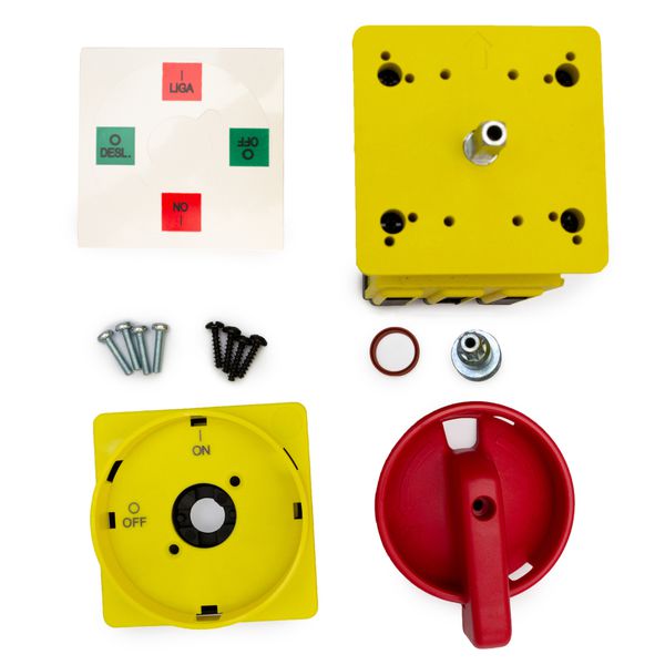 Chave Seccionadora Rotativa 63A Weg Fix. Topo C/ Manopla MSW63P3H