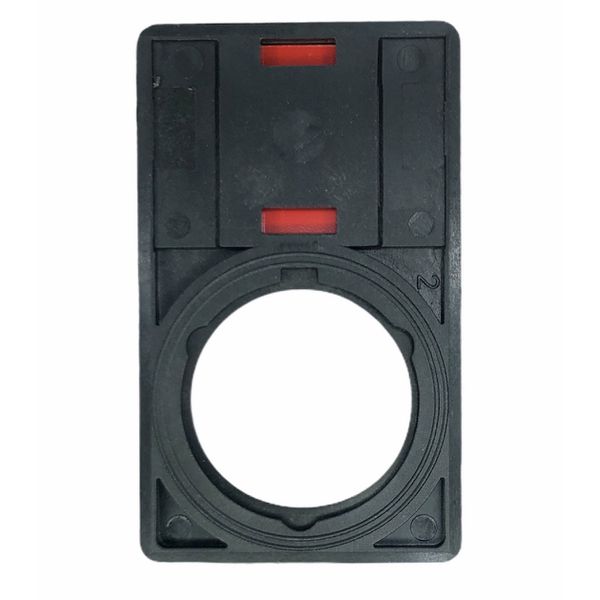 Porta Plaqueta + Plaqueta Recuo Para Botões 22mm Weg