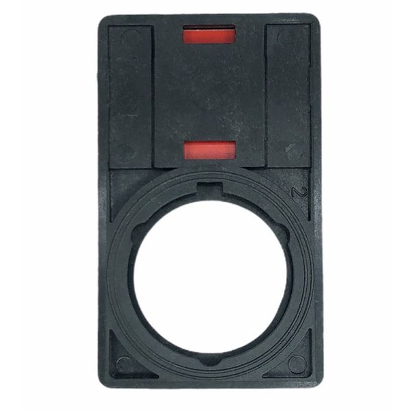 Porta Plaqueta + Plaqueta Manual / 0 / Auto. Botão 22mm Weg