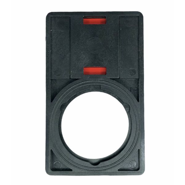 Porta Plaqueta + Plaqueta Em Operação Para Botões 22mm Weg